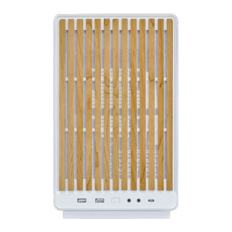 Lian Li Dan Cases A3-mATX Wood Glass Micro ATX Case White