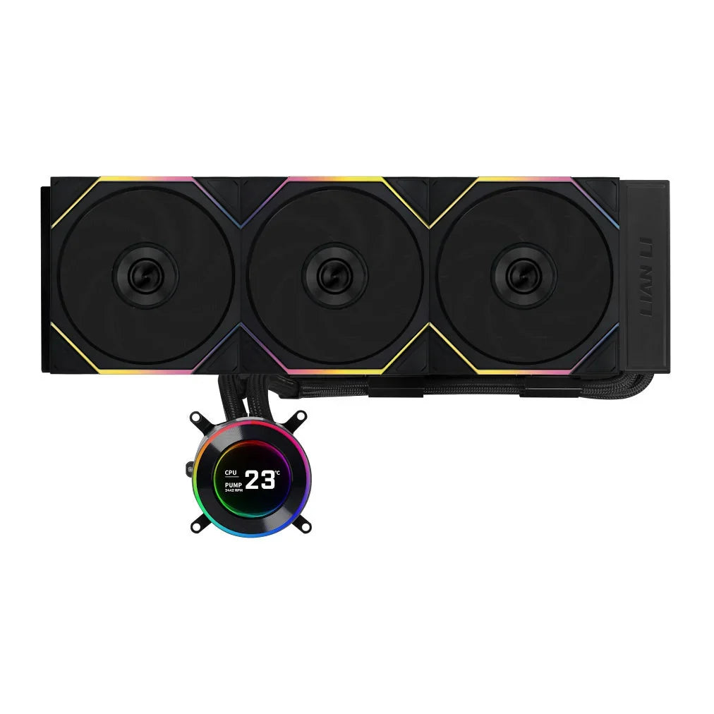 Lian Li HydroShift II LCD-C 360TL Black 360mm AIO Liquid Cooler
