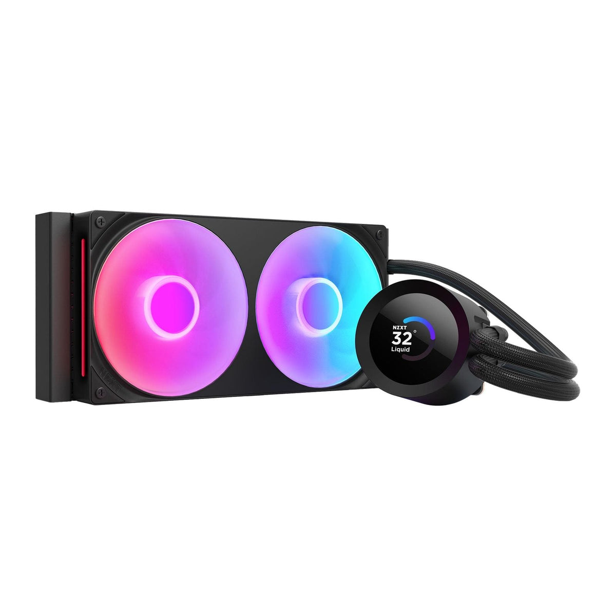 NZXT Kraken 240 Plus RGB Black LCD AIO Liquid Cooler