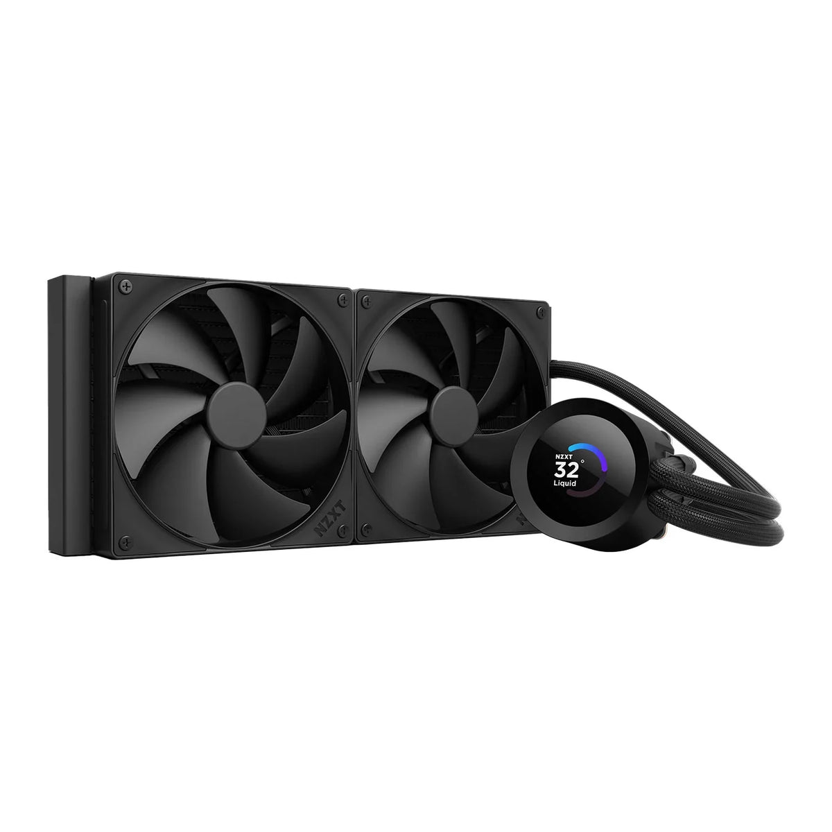 NZXT Kraken 280 Plus Black LCD AIO Liquid Cooler