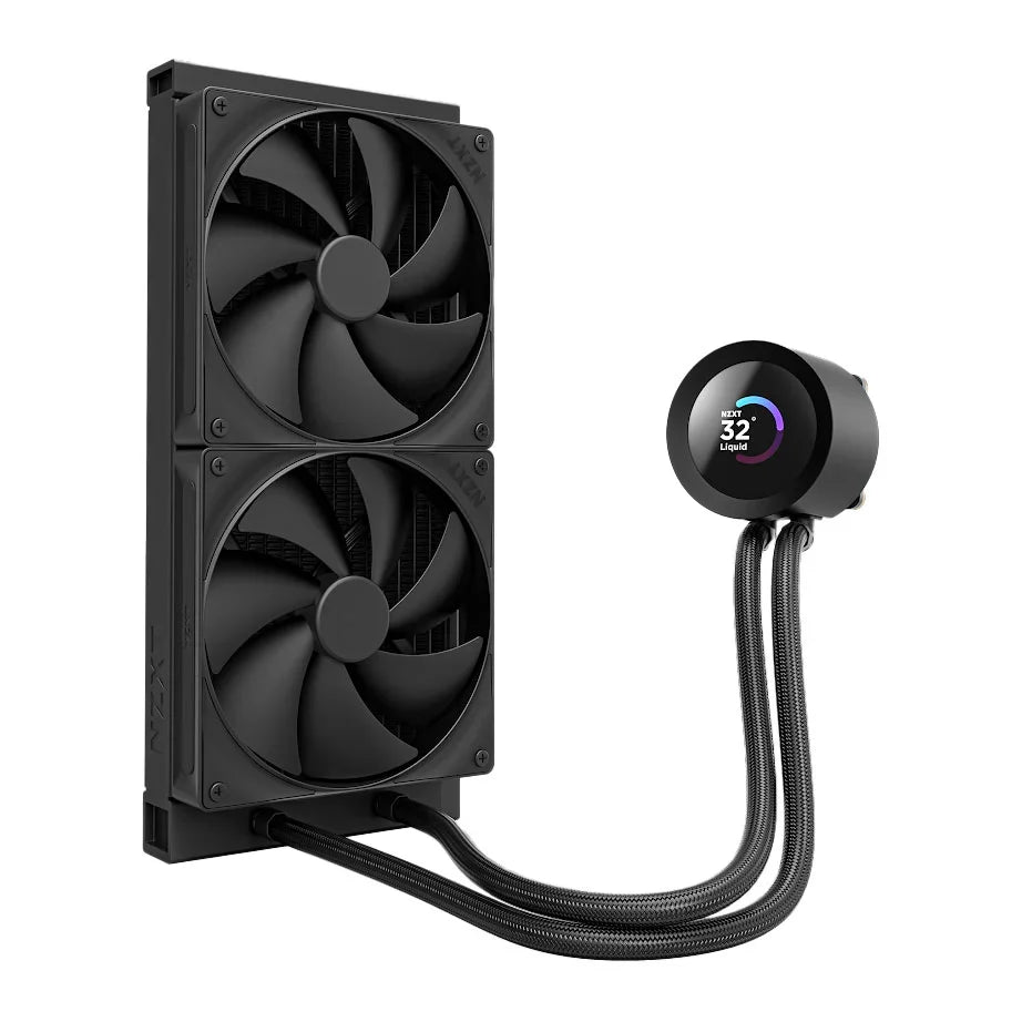 NZXT Kraken 280 Plus Black LCD AIO Liquid Cooler