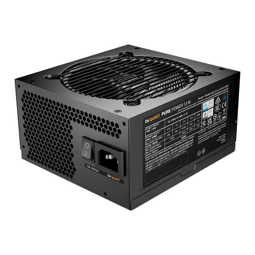 750W Be Quiet! Pure Power 13 M ATX 3.1 Gold PSU