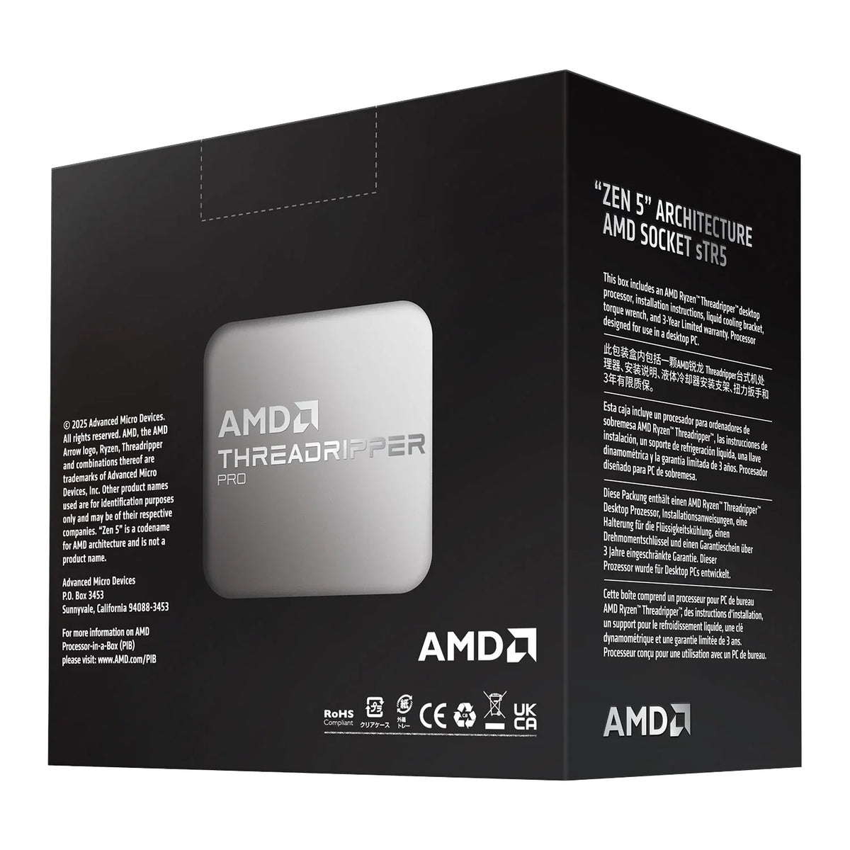 AMD Ryzen Threadripper PRO 9985WX 64C/128T sTR5 Processor