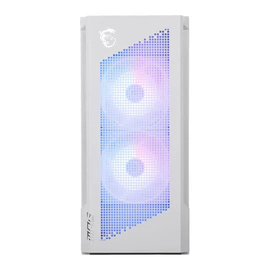 MSI MPG VELOX 300R PZ White Glass ATX Case