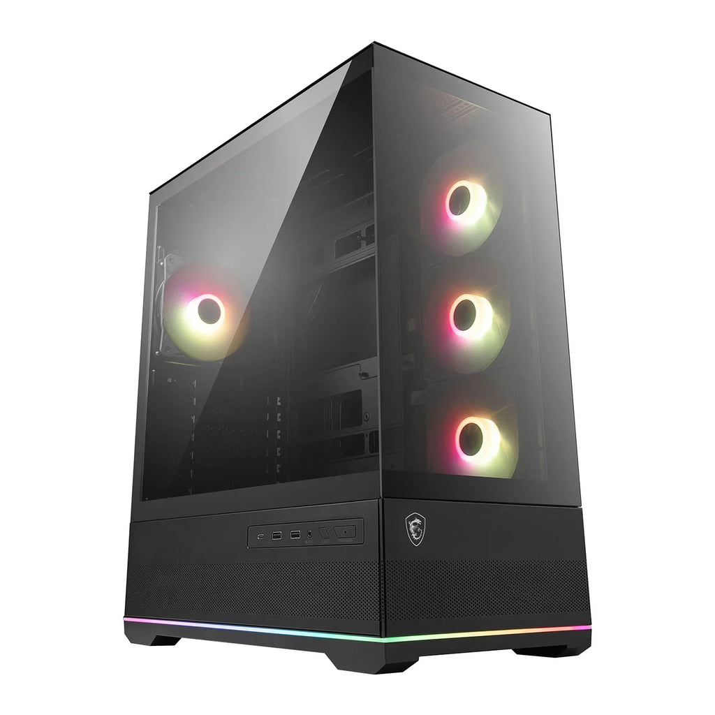 MSI MAG PANO 110R PZ Black Glass ATX Case
