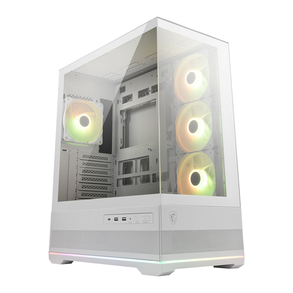 MSI MAG PANO 110R PZ White Glass ATX Case