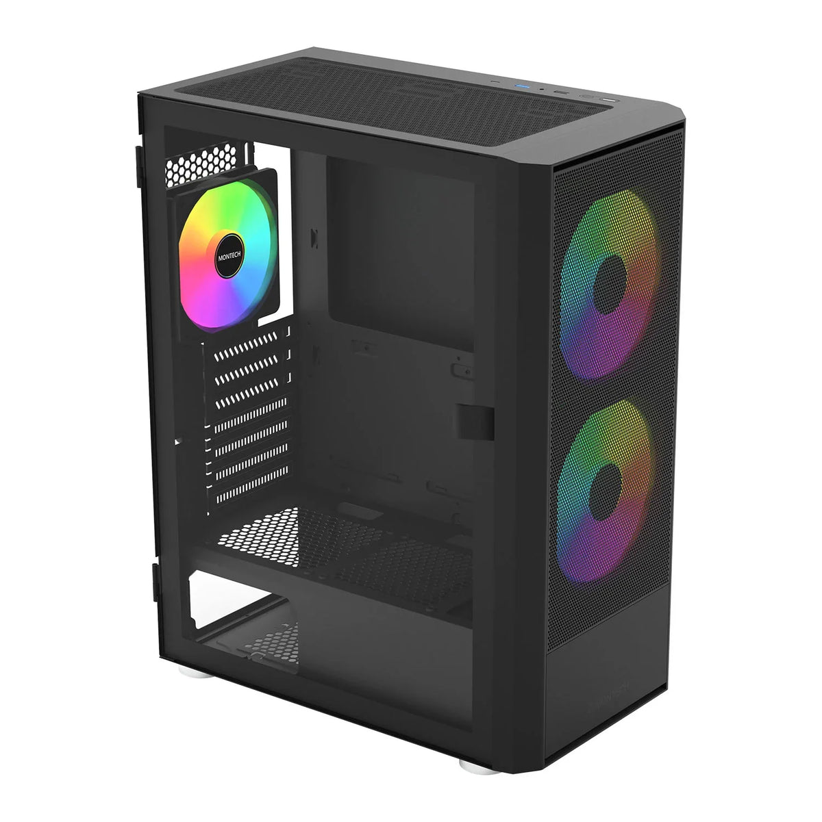 Montech X2 Plus RGB Black ATX Case