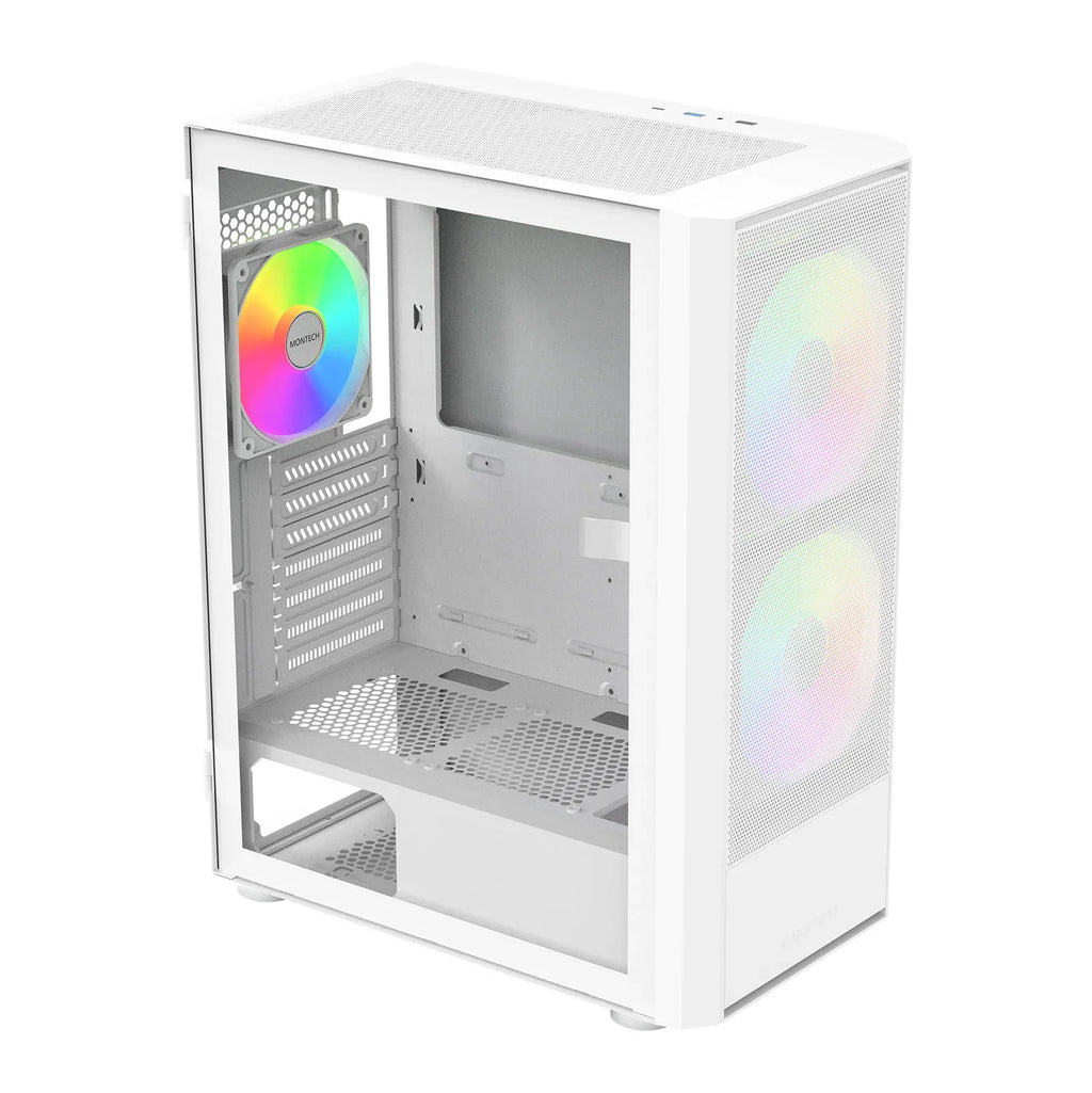 Montech X2 Plus RGB White ATX Case