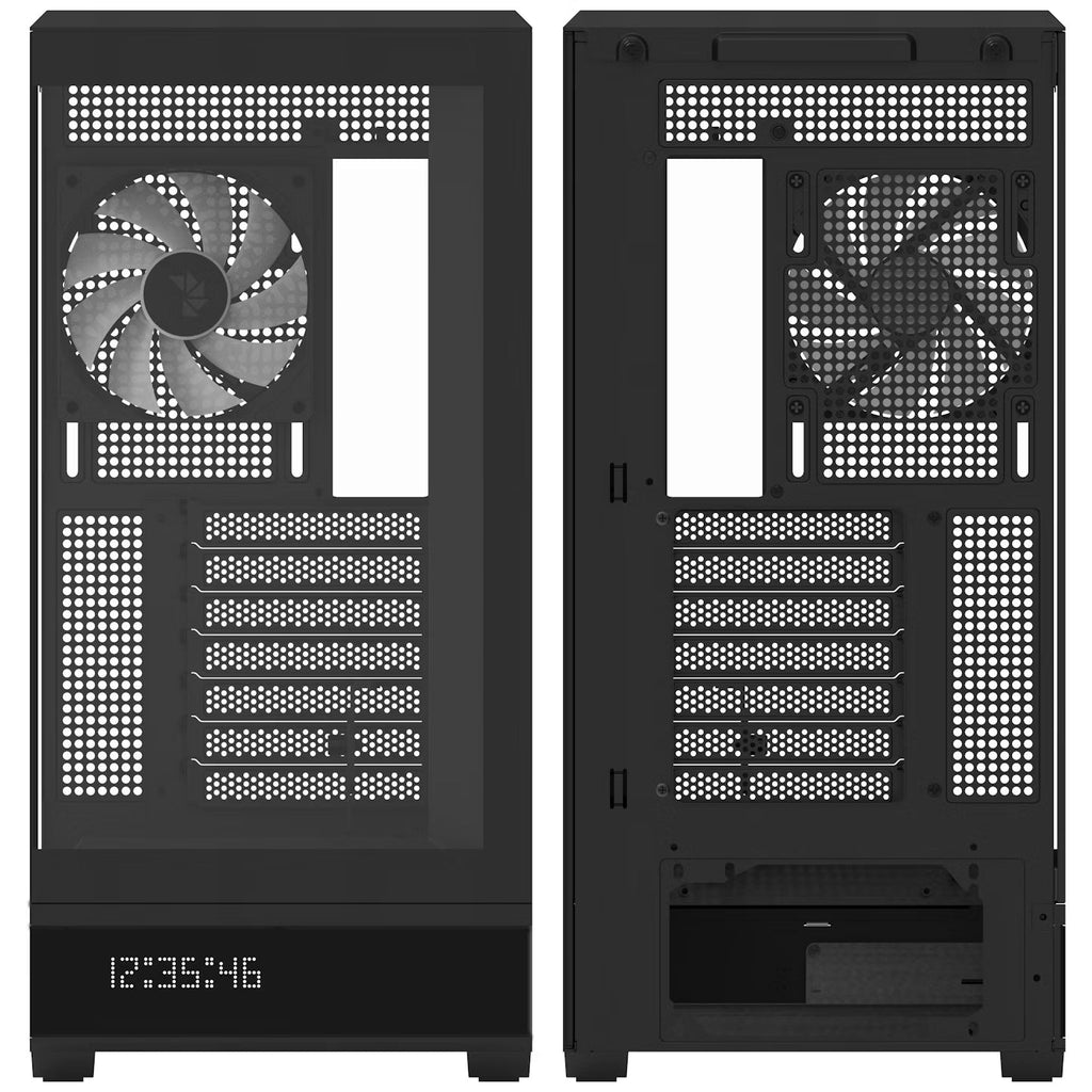 Aerocool P500B Digi ARGB Black ATX PC Case