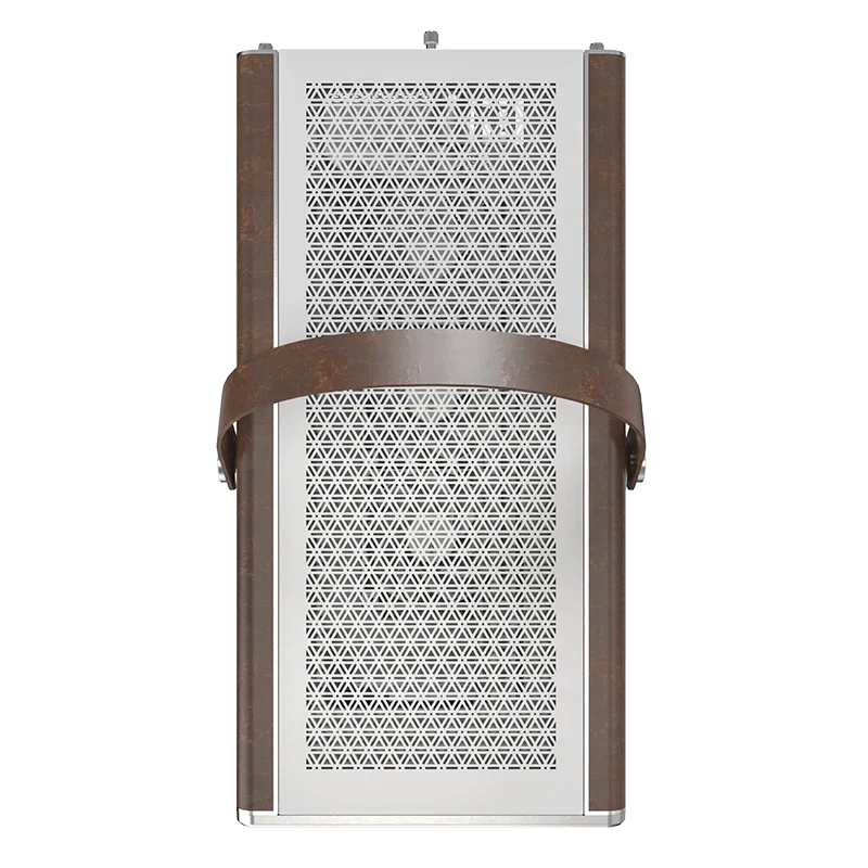 Montech Heritage Pro White Leather Micro-ATX PC Case