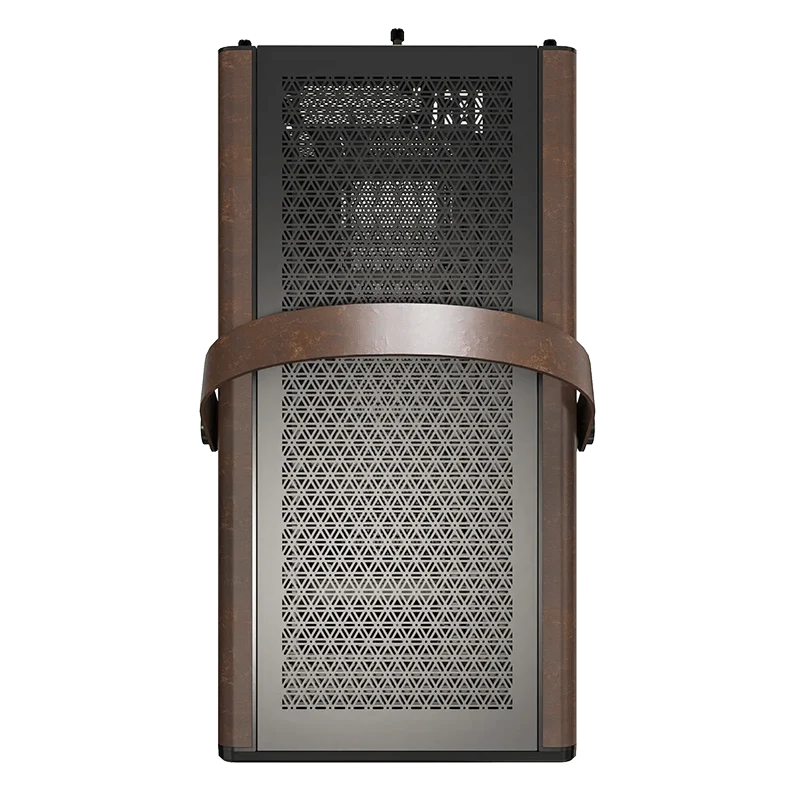 Montech Heritage White Leather Micro-ATX PC Case