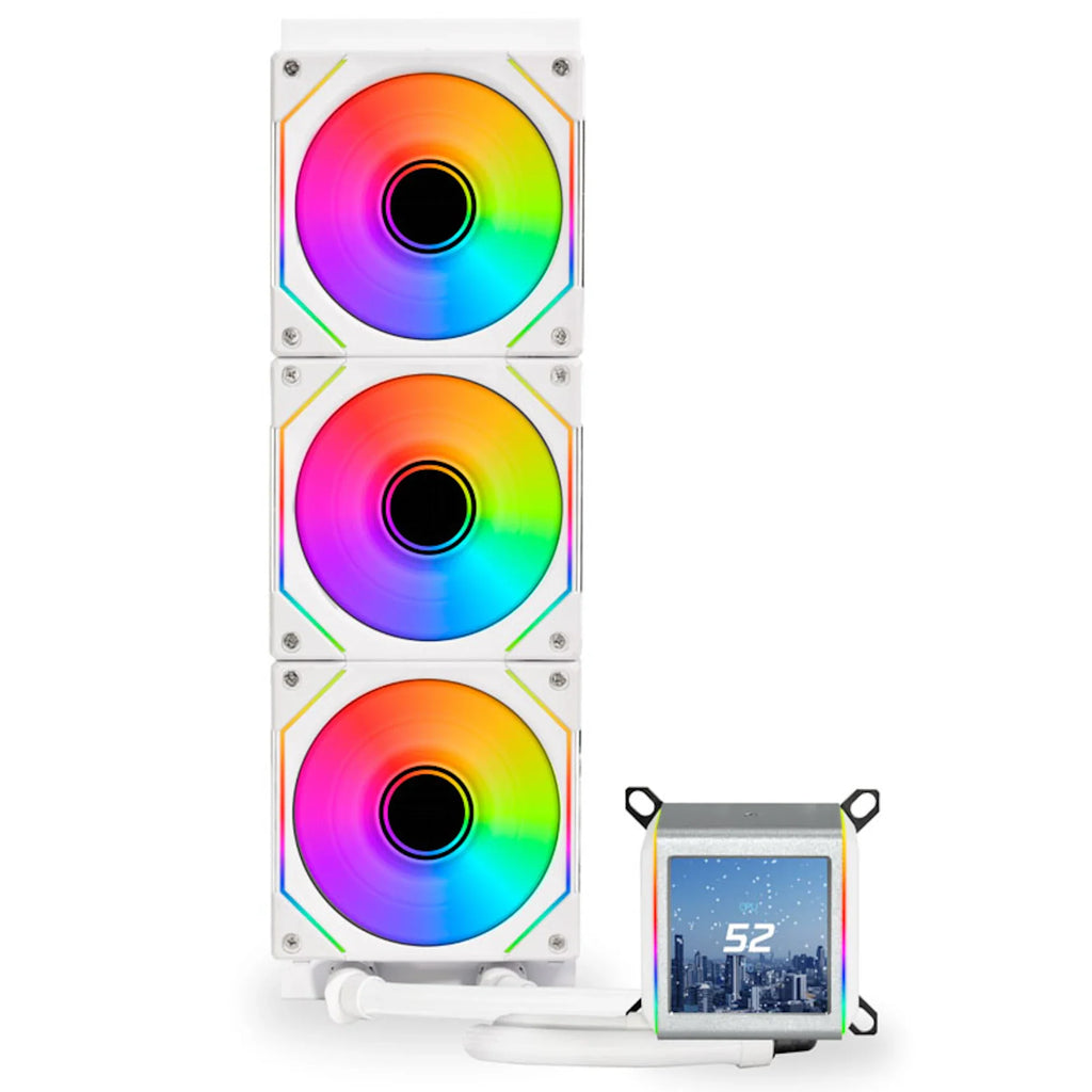 Lian Li Galahad II LCD SL-INF White 360mm AIO Liquid Cooler