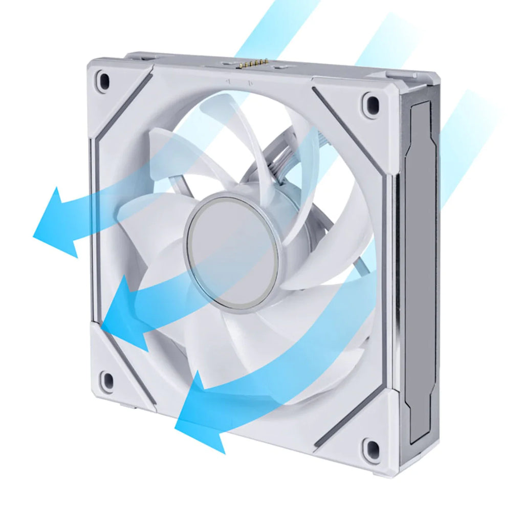 Lian-Li UNI FAN SL120 INF Reverse Blade A-RGB White 120mm Fan