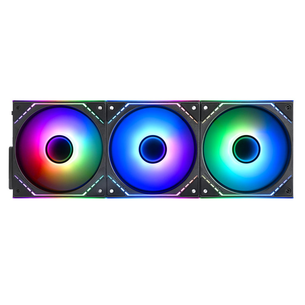 Thermalright TL-M12QR-S X3 Black A-RGB Reverse 120mm PWM Triple Pack