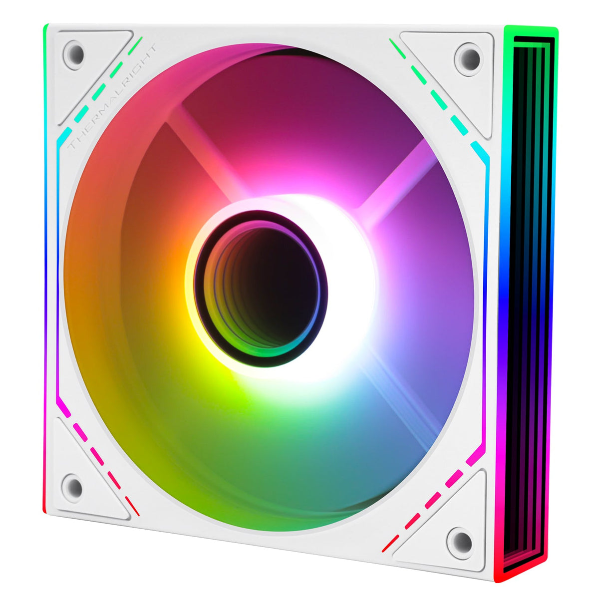 Thermalright TL-M12RW-S White A-RGB Reverse 120mm PWM Fan