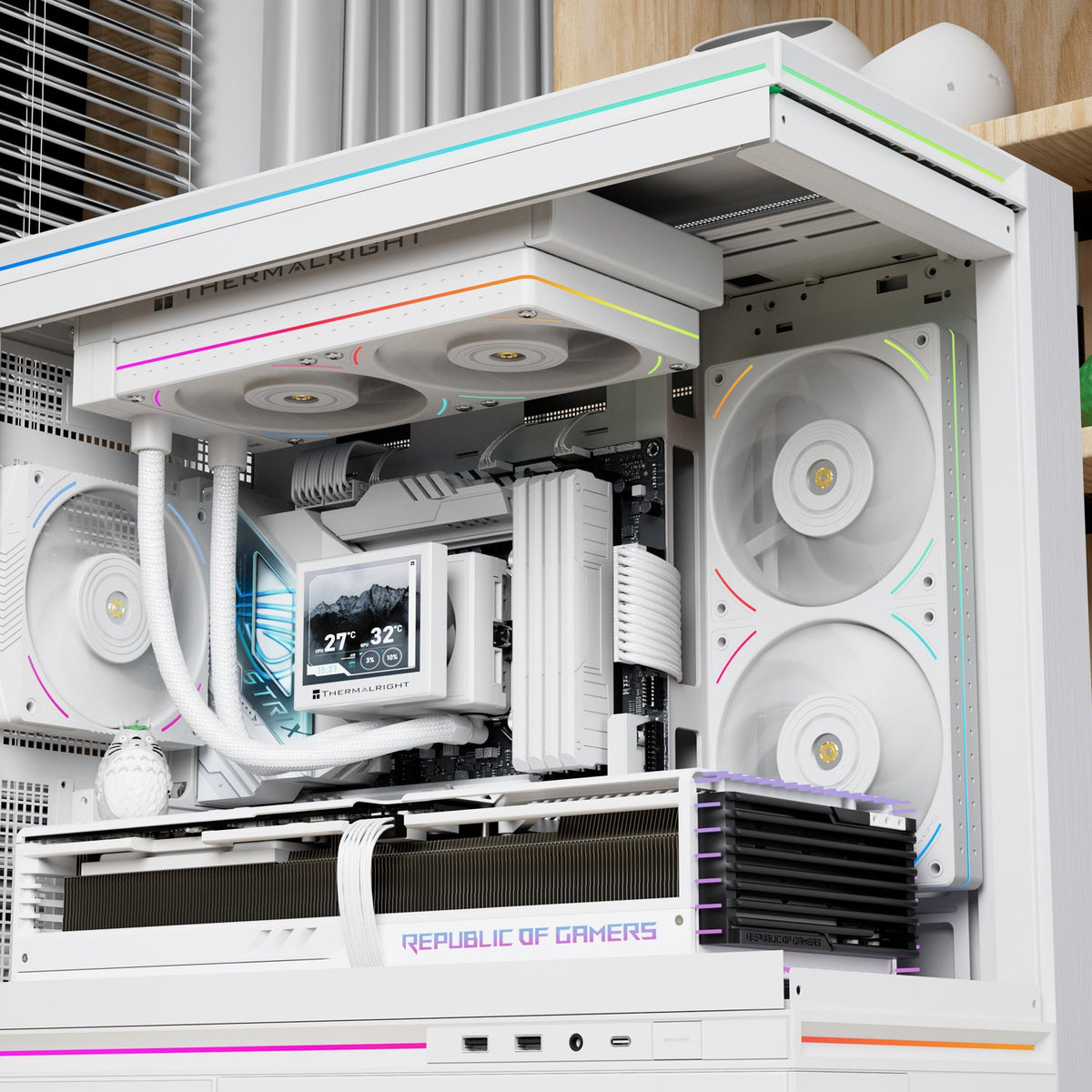 Thermalright TL-UB24W White A-RGB 240mm PWM Fan Unit