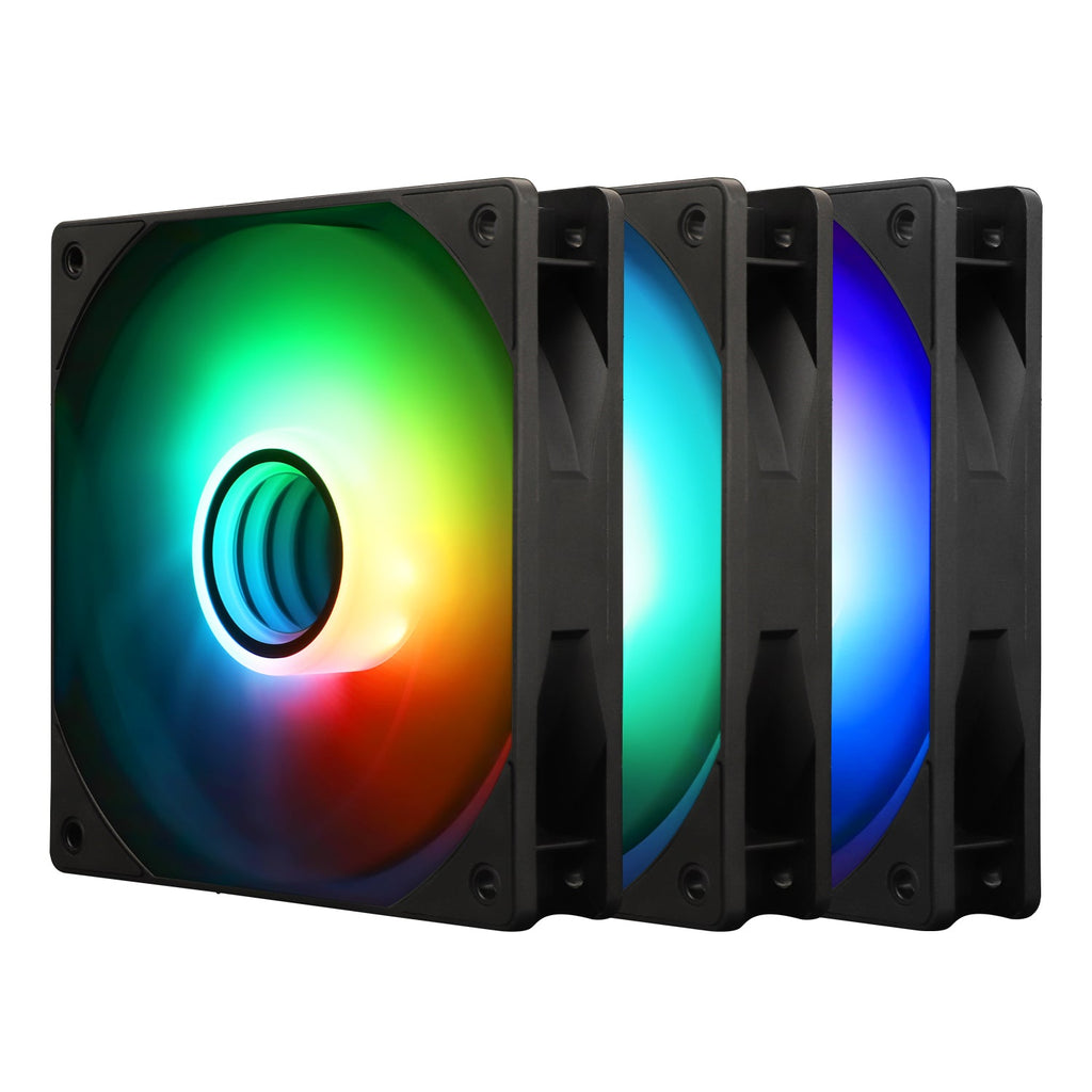 Thermalright TL-C12B-S V3 Black A-RGB 120mm PWM Triple Pack