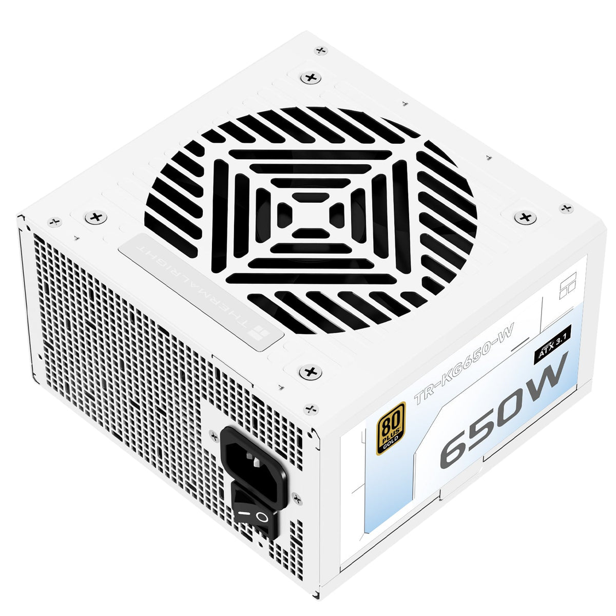 650W Thermalright KG-650-W White ATX 3.1 Gold Modular PSU