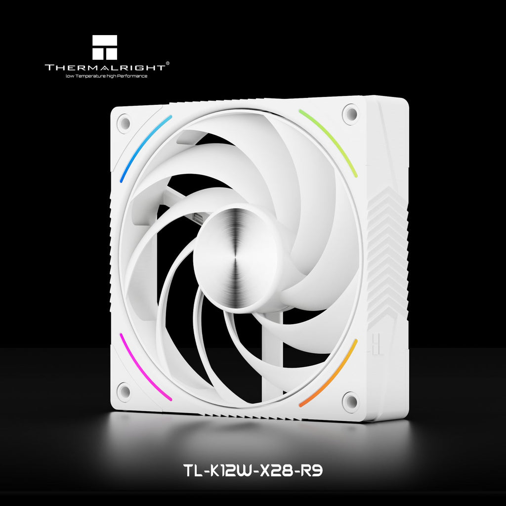 Thermalright TL-K12W-X28-R9 White A-RGB 120mm PWM Fan
