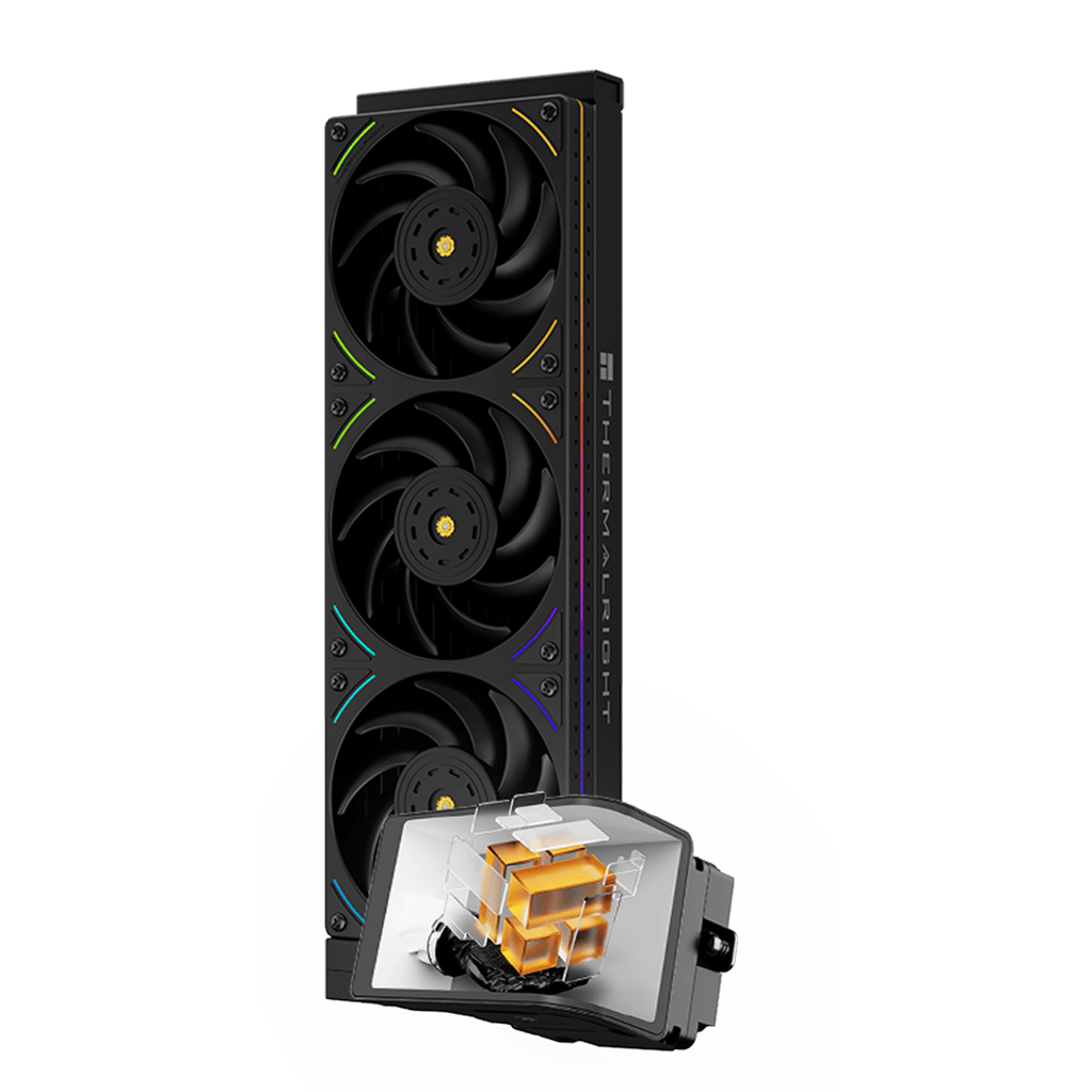 Thermalright Wonder Vision 360 UB ARGB Black OLED AIO Liquid Cooler