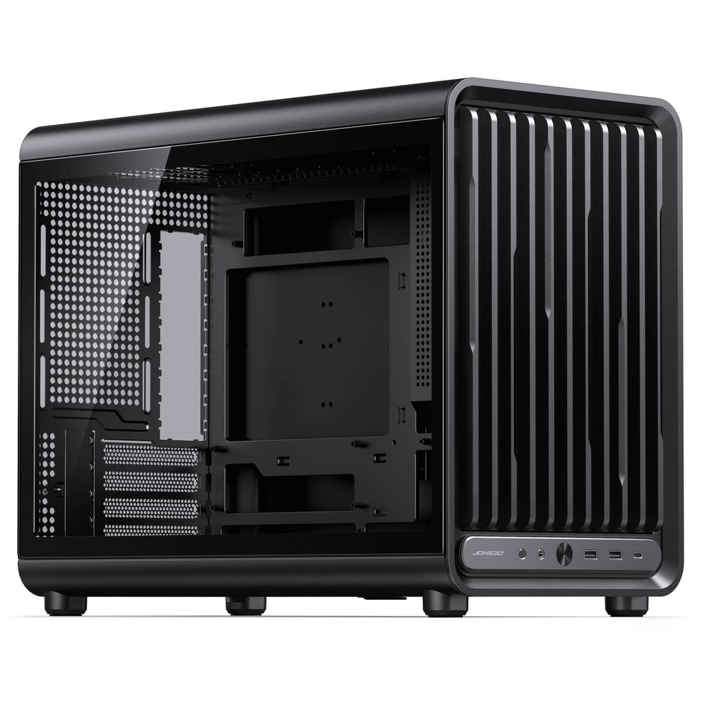 Jonsbo D33 STD Tempered Glass MATX Case - Black