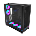 Montech HS01 PRO ARGB Reversible Black ATX Case