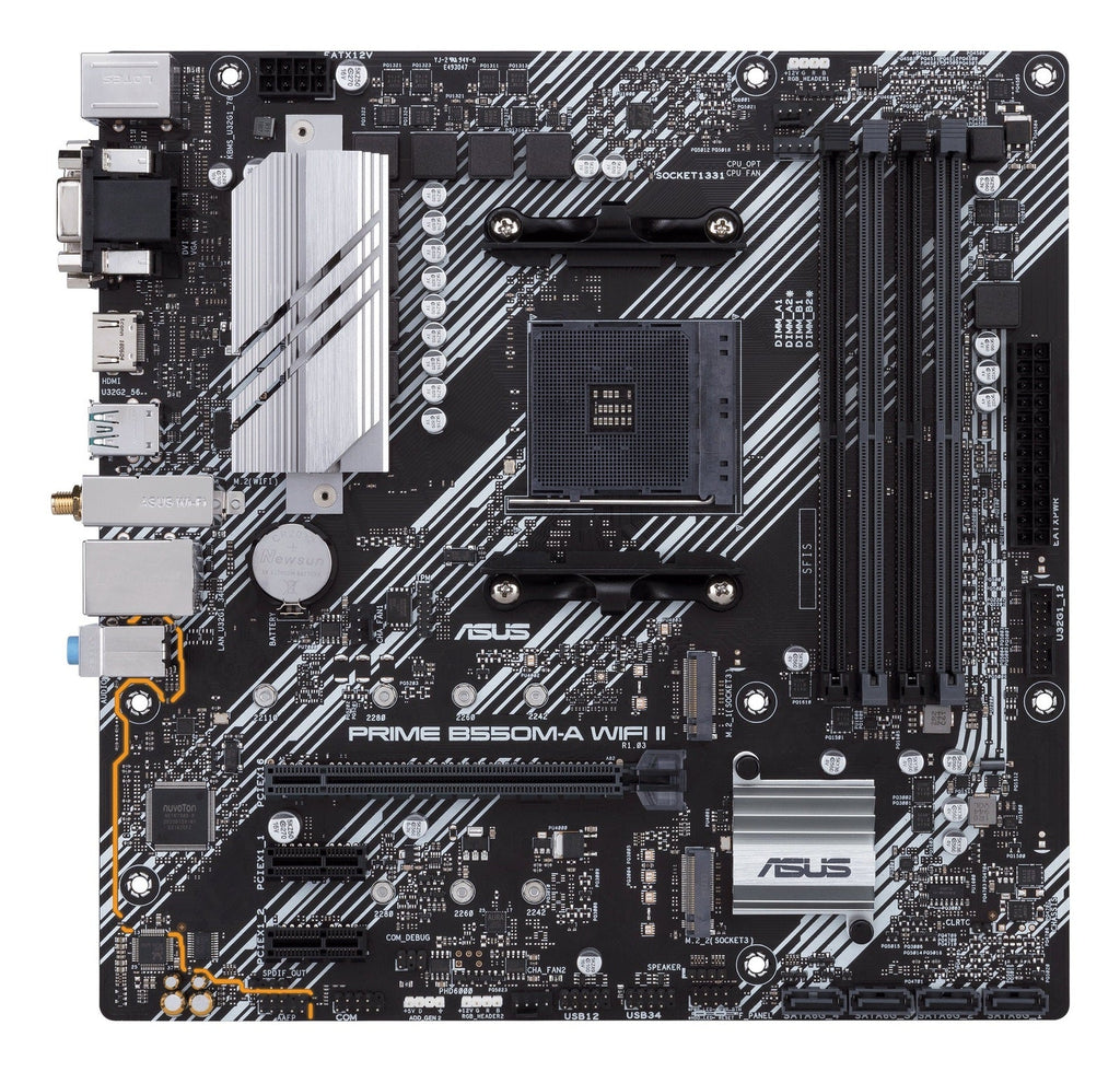 Orbit Ryzen AM4 Bundle - 32GB (2x16GB) 3200MHz DDR4 RAM & ASUS B550M-A Prime WIFI II