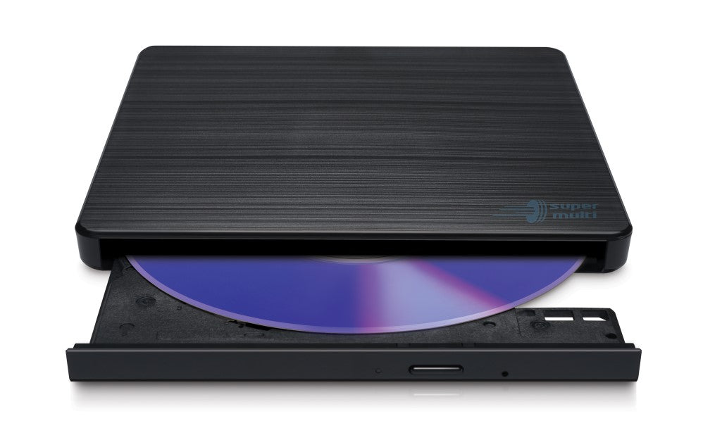 Hitachi-LG GP60NB60 8x DVD-RW USB 2.0 Black Slim External Optical Drive