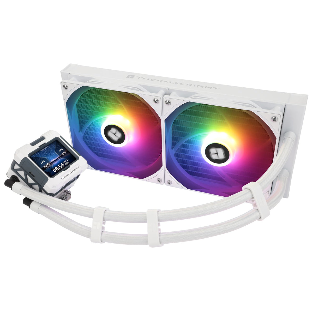 Thermalright Frozen Warframe 280 White ARGB LCD 280mm AIO Liquid Cooler