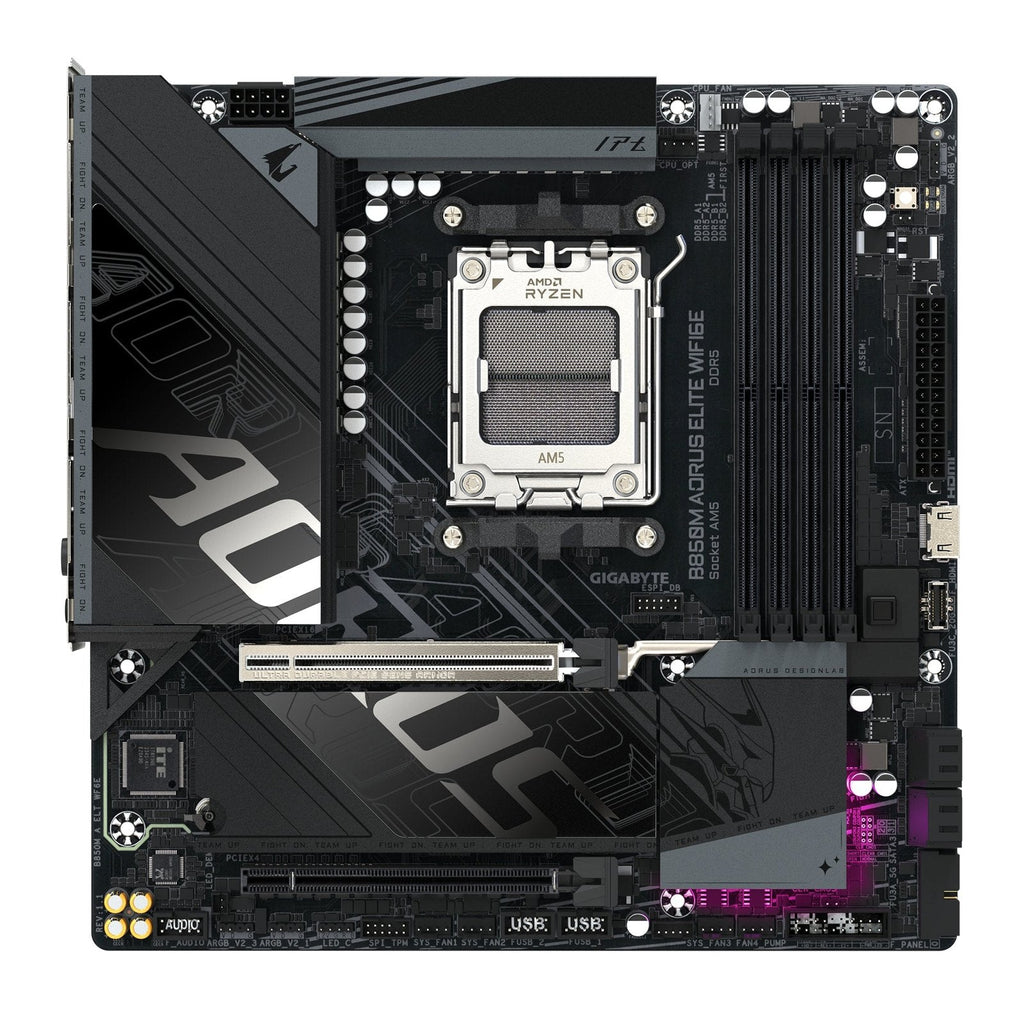 Gigabyte B850M AORUS ELITE WIFI6E AM5 DDR5 Micro ATX Motherboard