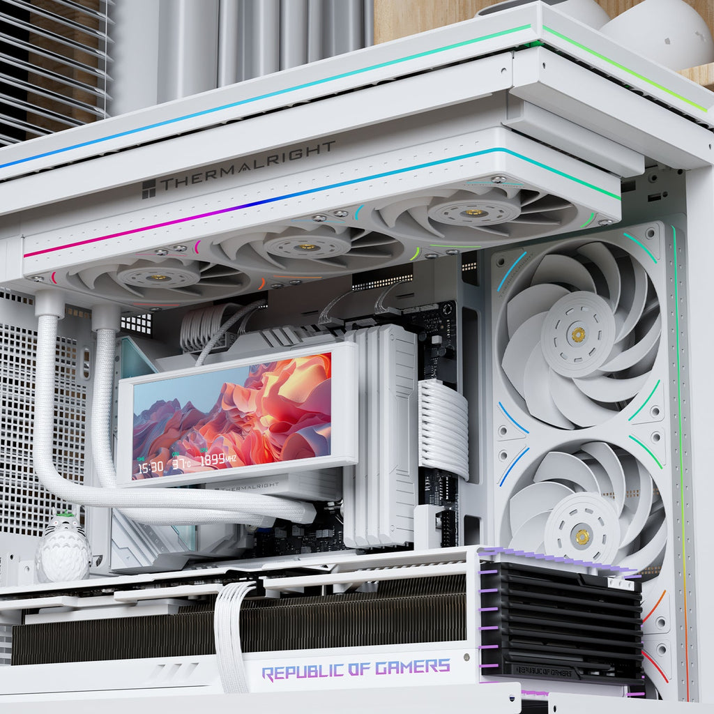 Thermalright TL-UB36RW White A-RGB Reverse 360mm PWM Fan Unit