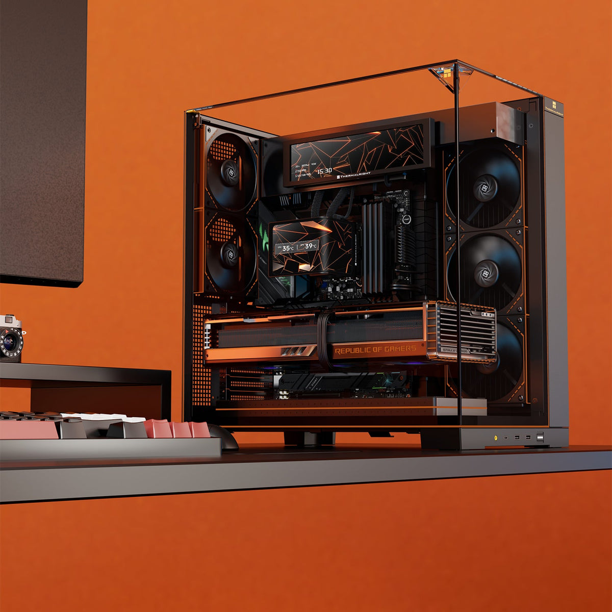 Thermalright Levita Vision 360 ARGB Black OLED AIO Liquid Cooler