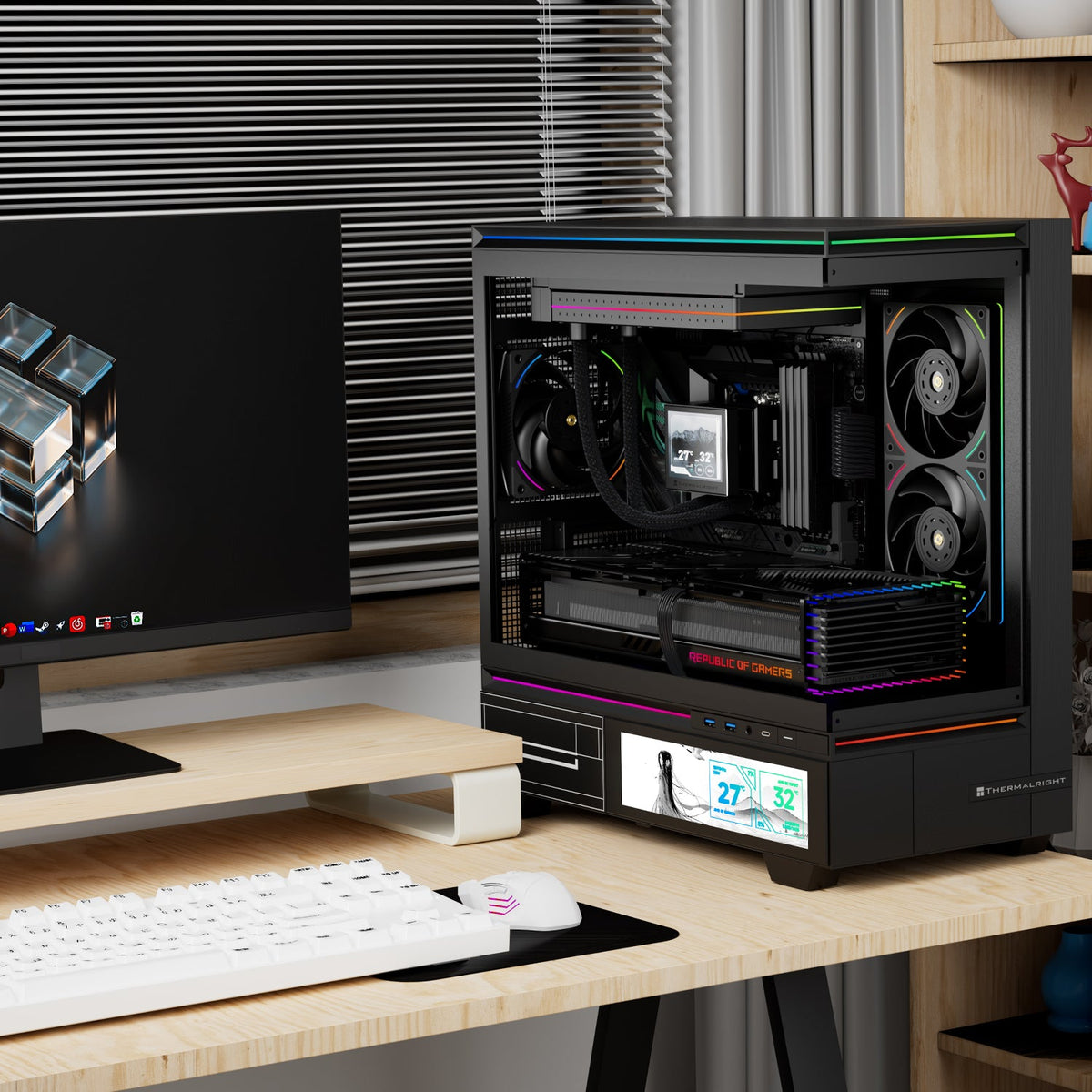Thermalright TL-UB24 Black A-RGB 240mm PWM Fan Unit