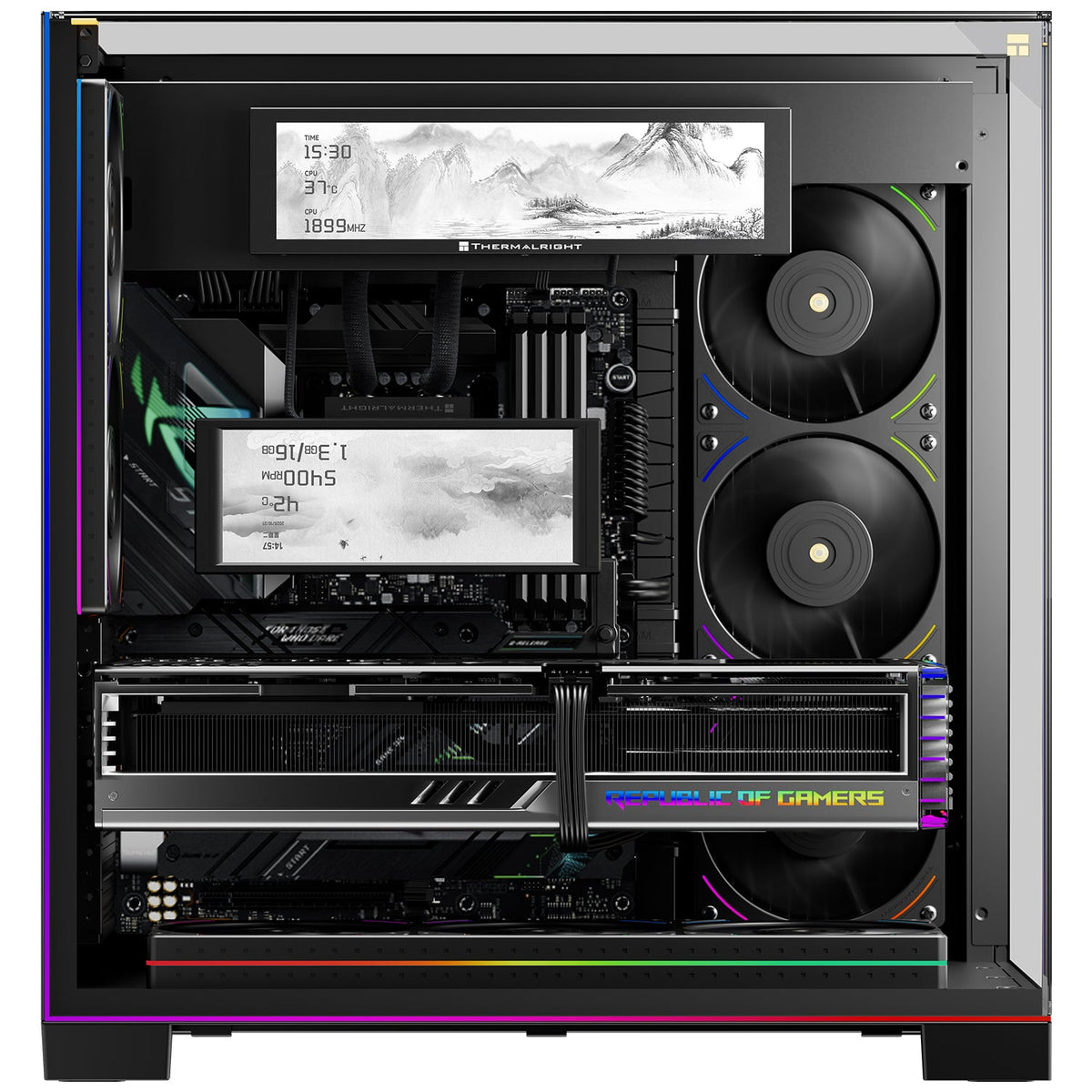 Thermalright Trofeo Vision 9.16 LCD Black Display