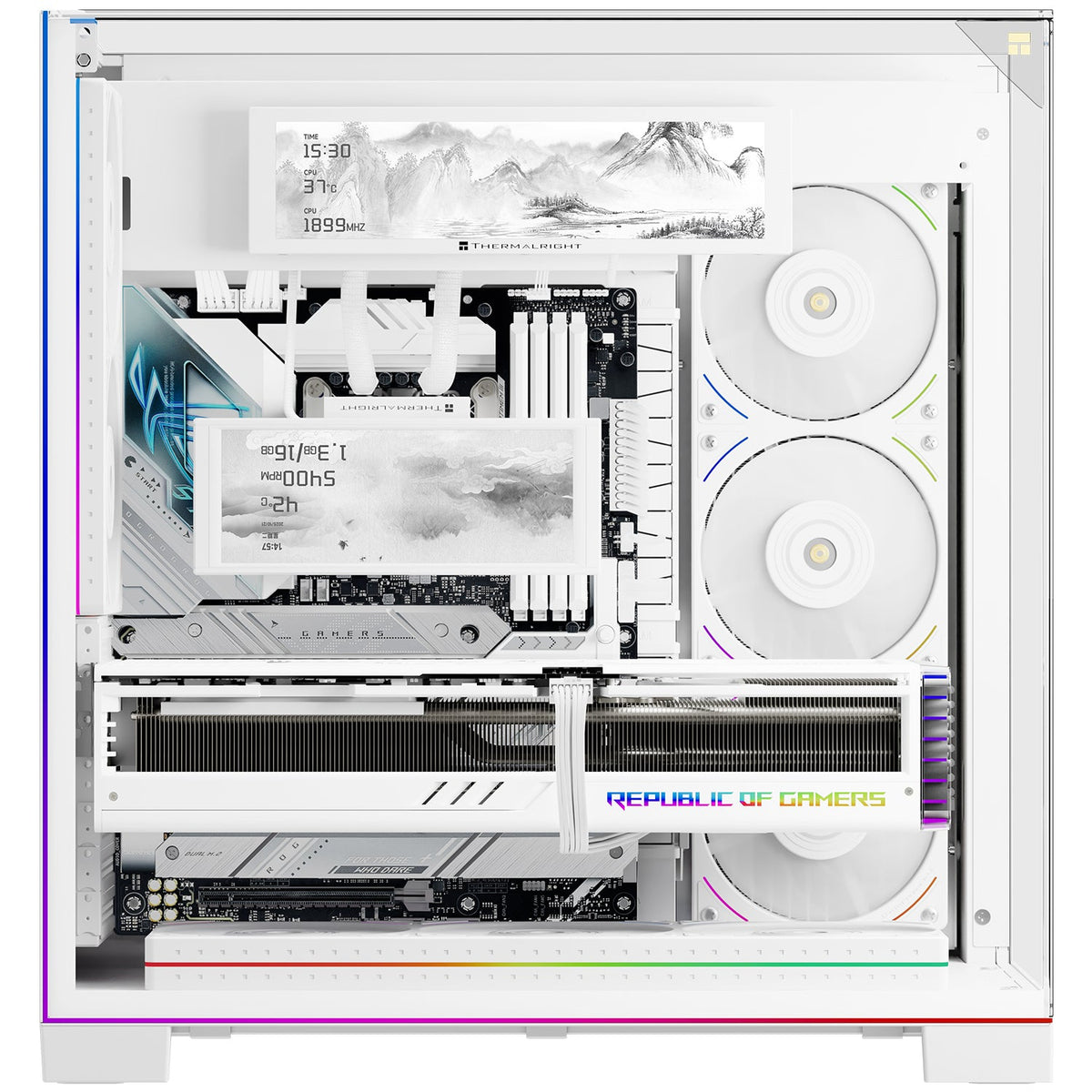 Thermalright Trofeo Vision 9.16 LCD White Display