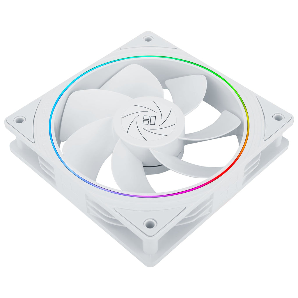 Thermalright TL-S12RW White Reverse A-RGB 120mm PWM Fan OEM