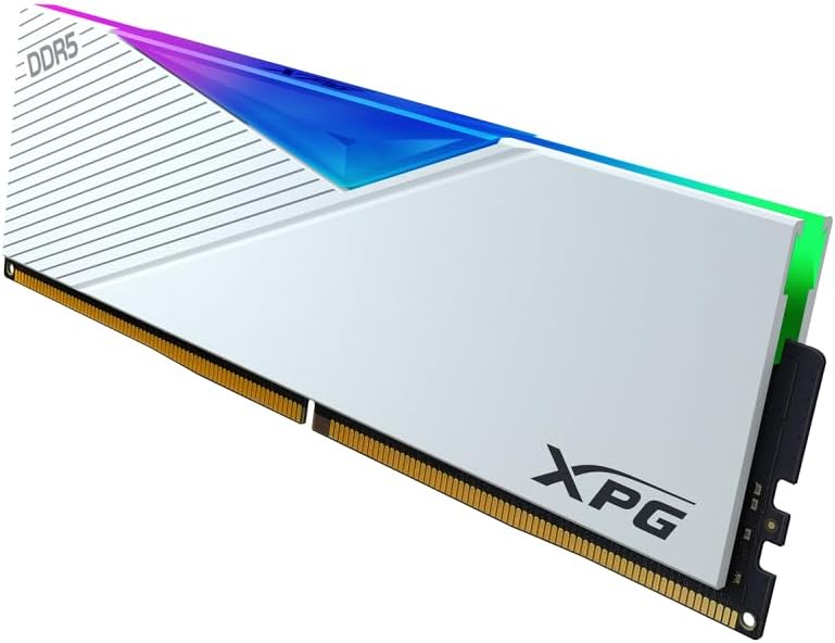 32GB (2x16GB) DDR5 6400MHZ CL32 XPG Lancer White RGB RAM