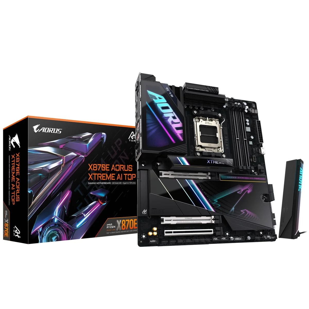 Gigabyte X870E Aorus Xtreme AI TOP ATX AM5 Motherboard