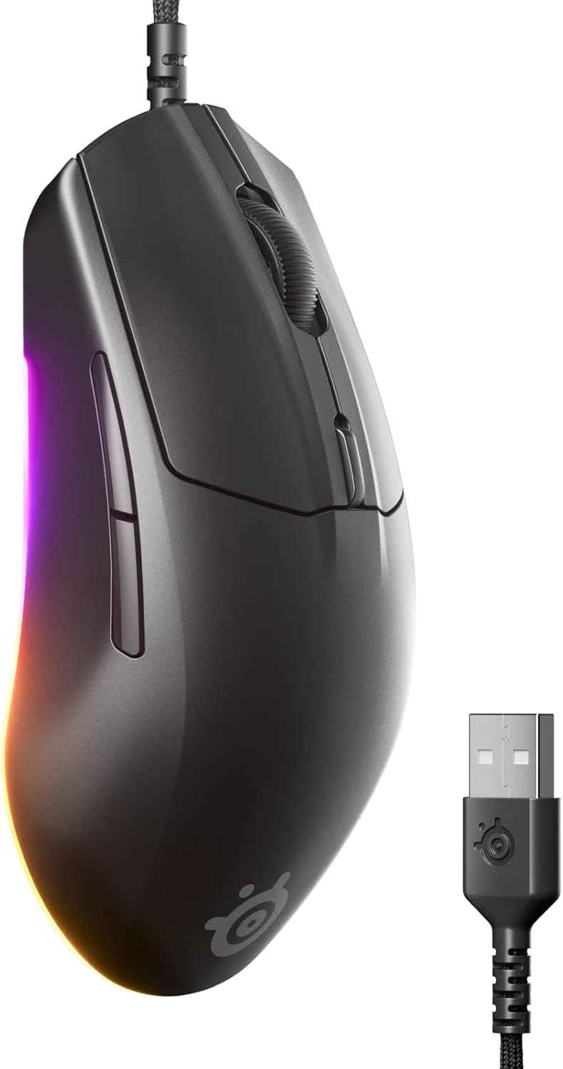 Steelseries Rival 3 Gen 2 Black Wired Gaming Mouse