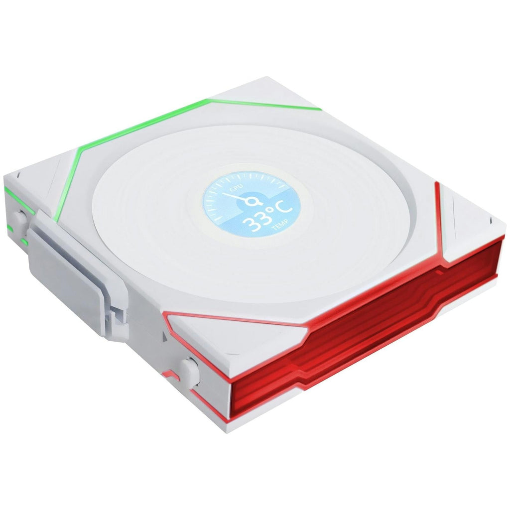 Lian-Li UNI FAN TL120 LCD Wireless Reverse ARGB White 120mm Fan