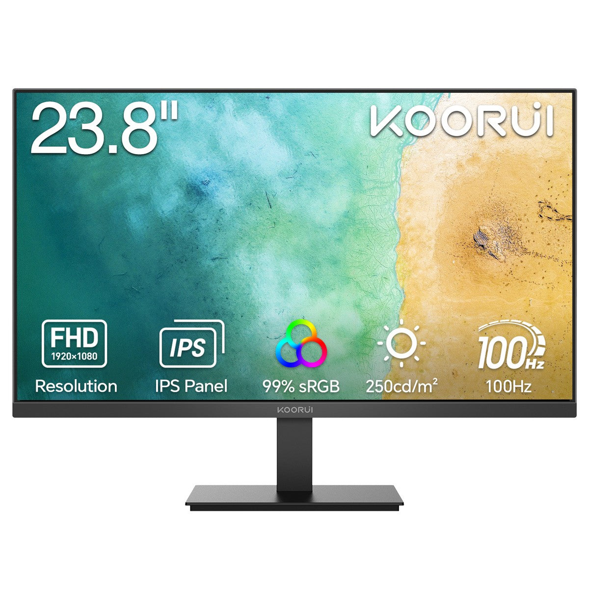 23.8" Koorui E2411F FHD 100Hz IPS Monitor