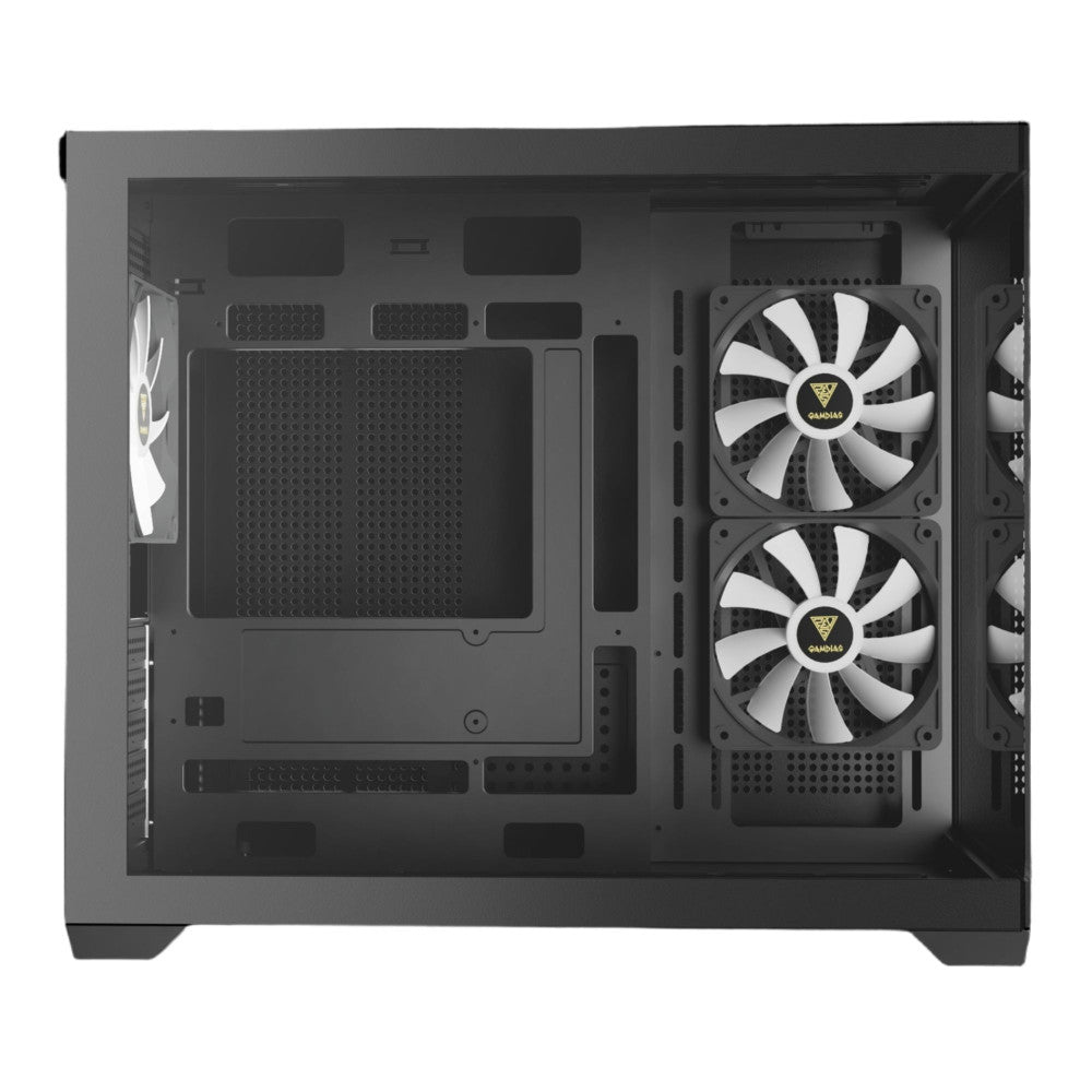 GAMDIAS Aura CG10M ARGB mATX Gaming PC Case