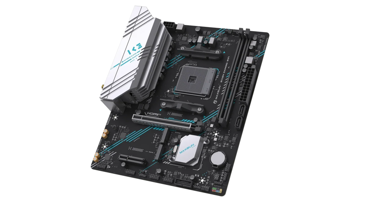 Maxsun B550M Gaming WiFi Micro ATX AM4 Motherboard