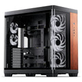 Jonsbo TK-4 Black Wood ATX Glass Case