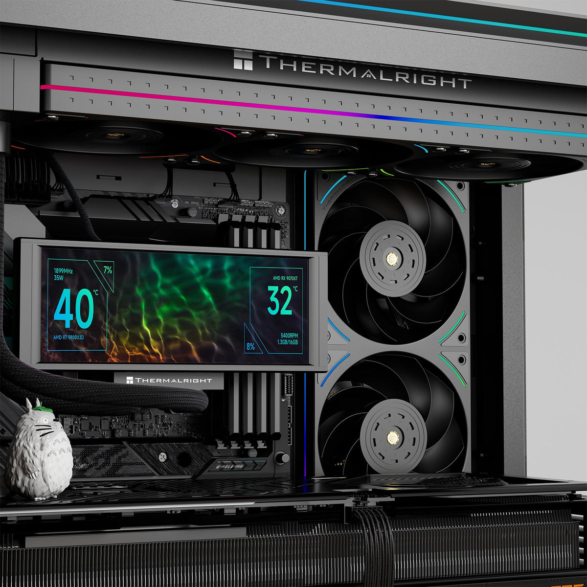 Thermalright TL-UB36R Black A-RGB Reverse 360mm PWM Fan Unit