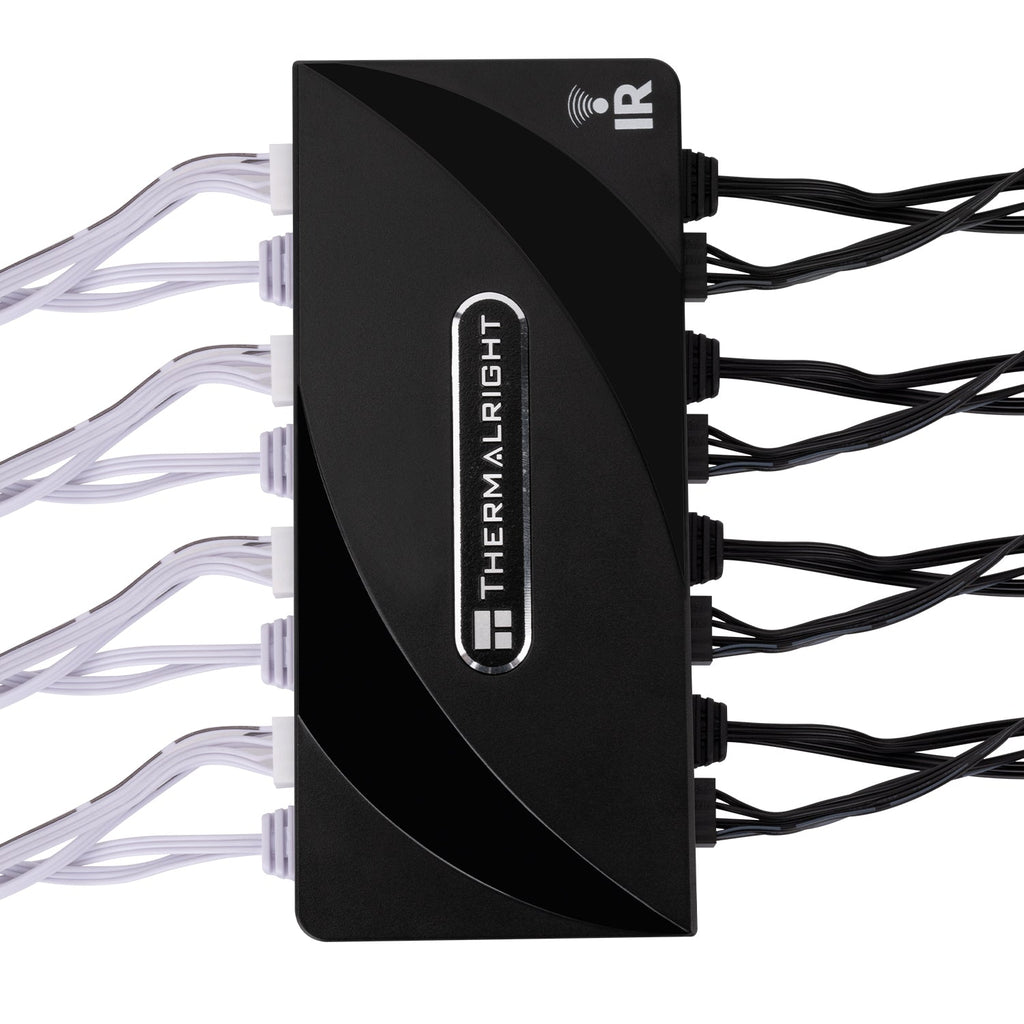 Thermalright 8-Port IR Black PWM Fan and A-RGB SATA Powered Hub