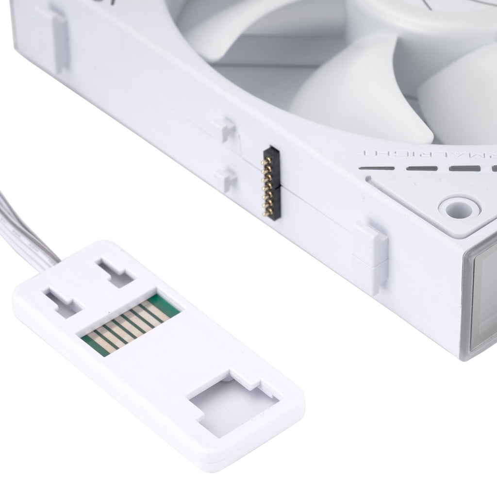 Thermalright TL-M12QW X3 White A-RGB 120mm PWM Triple Pack