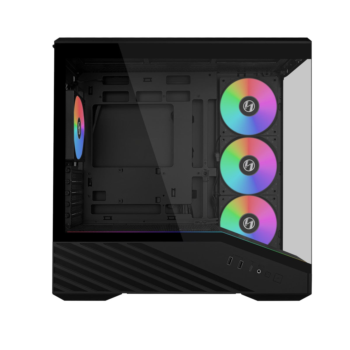 Lian Li Vector V100R MINI Black TG RGB Micro-ATX Case