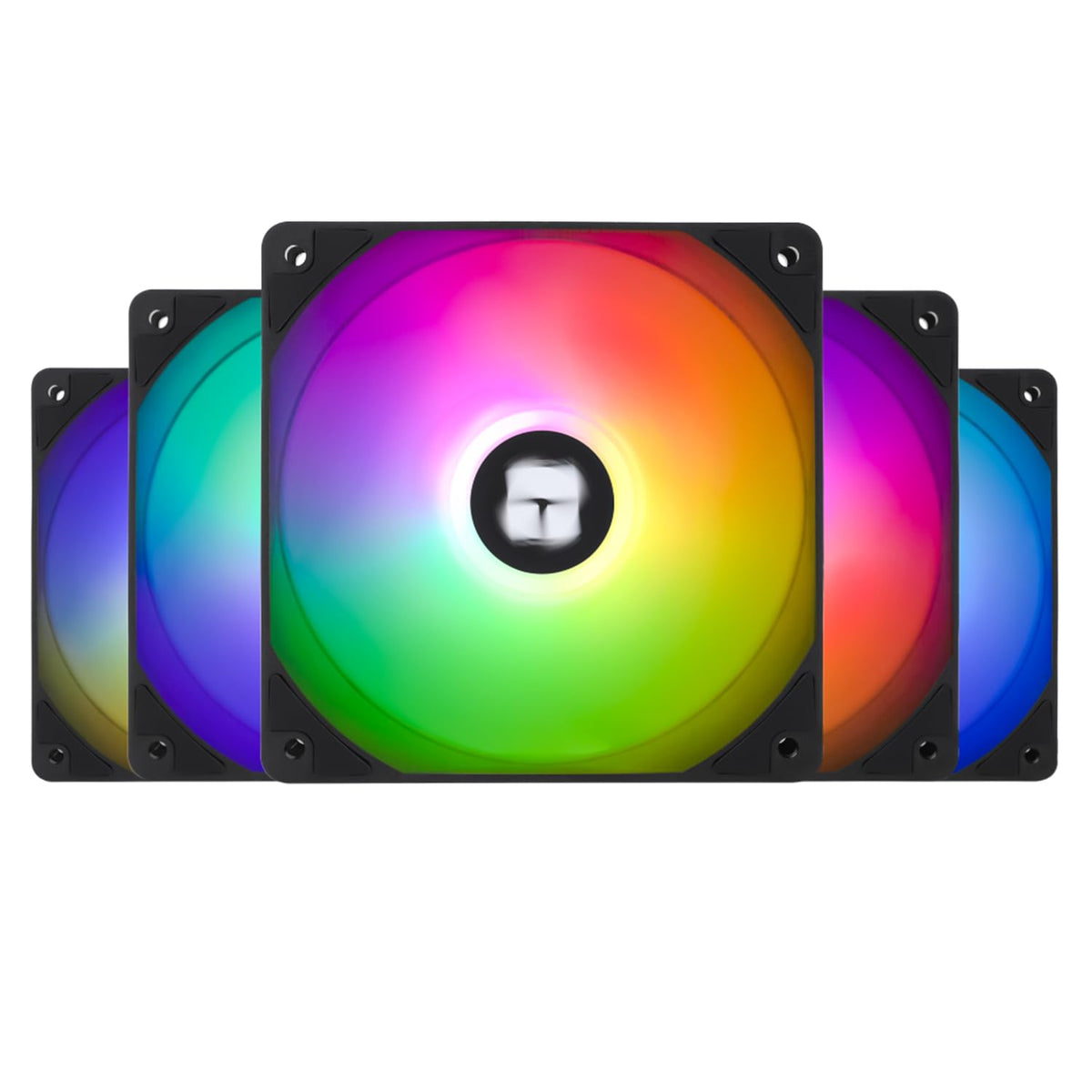 Thermalright TL-C12C-S Black A-RGB 120mm PWM Fans 5-Pack
