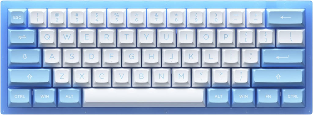 Akko ACR 61  Doll of the Princess RGB 60% ANSI CS Jelly Blue